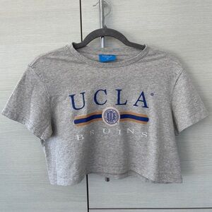 UCLA Crpped Gray tshirt XS